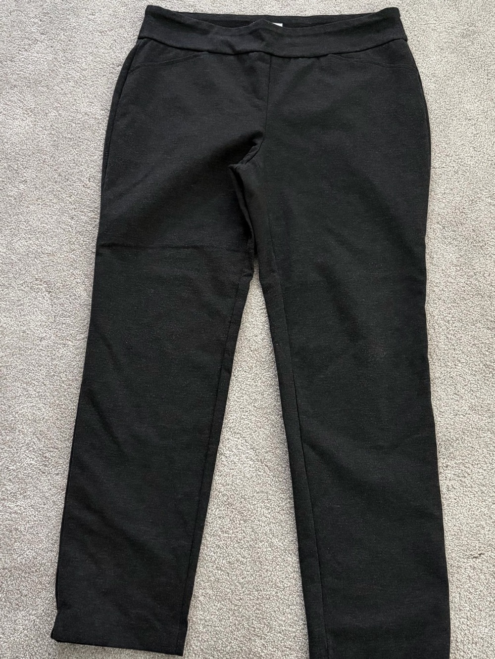 Charter Club Black Cambridge Slim Pants